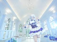 Cosplay福利/东方Project十六夜咲夜 御姐白丝cosplay福利