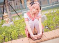 Cosplay福利/白丝过膝袜 Fate/Grand Order 阿斯托尔福COSPLAY  cn:KaYa-萱