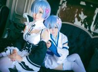 Cosplay福利/蕾姆cosplay萝莉女仆白丝福利