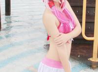Cosplay福利/罪恶王冠楪祈 泳装写真美腿裸足