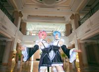 Cosplay福利/Re从零开始的异世界生活蕾姆 巨乳萝莉白丝美腿