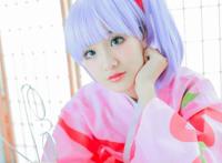 Cosplay福利/银魂猿飞菖蒲 白丝美腿cos福利图片 分趾丝袜