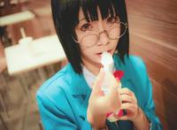 Cosplay福利/无头骑士异闻录 园原杏里 性感cos福利 眼镜娘制服