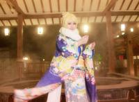 Cosplay福利/Love Live!绚濑绘里和服COS