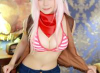 Cosplay福利/超级索尼子 SUPER SONICO巨乳无下限cos福利
