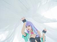 Cosplay福利/超时空要塞delta美云·金努梅尔性感黑丝cos图片