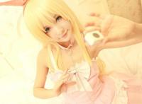 Cosplay福利/天才麻将少女徐娇白丝cos福利