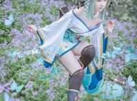 Cosplay福利/半次元福利向阴阳师cosplay青行灯美女图片