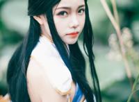 Cosplay福利/清纯美女王者荣耀紫霞仙子露娜cosplay图片