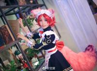 Cosplay福利/王者荣耀cosplay女仆咖啡妲己美女图片