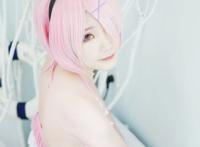 Cosplay福利/绝对领域 腐宅美女 比基尼拉姆cosplay私房写真