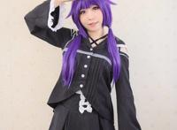 Cosplay福利/双马尾萝莉制服奇怪少女宁零初cosplay 紫色丝袜腿控福利