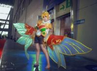 Cosplay福利/兽耳正太 王者荣耀孙膑妖精王cosplay场照