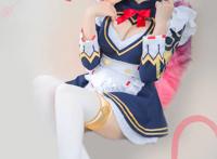 Cosplay福利/游戏美女王者荣耀cosplay女仆妲己白丝美腿图片