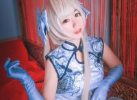 Cosplay福利/萌娃白丝绝对领域少女 Re:从零开始的异世界生活拉姆COSPLAY