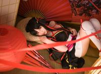 Cosplay福利/白丝绝对领域少女 机巧少女不会受伤夜夜COSPLAY