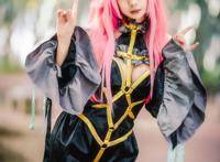 Cosplay福利/Fate/Extra玉藻前 黑丝绝对领域COSPLAY