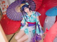 Cosplay福利/和风浴衣美少女 LoveLive!松浦果南COSPLAY