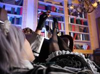 Cosplay福利/黑色绝对领域制服 东方Project十六夜咲夜COSPLAY