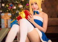 Cosplay福利/吾王能这么性感？ Fate/Grand Order saber COSPLAY美图欣赏  cn:阿卡AKA