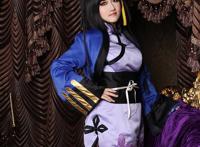 Cosplay福利/黑丝绝对领域少女 黑执事蓝猫COSPLAY  cn:陌彤