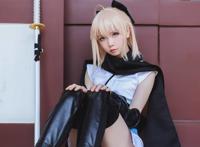 Cosplay福利/黑皮袜绝对领域少女 Fate/KOHA-ACE冲田总司COSPLAY  cn:星之迟迟