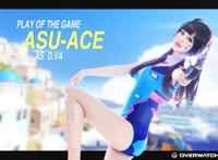 Cosplay福利/紧身服少女 守望先锋宋哈娜  cn:Asu_艾斯_