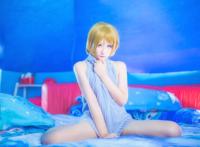 Cosplay福利/露背毛衣 LoveLive!小泉花阳COSPLAY