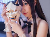 Cosplay福利/黑丝绝对领域美少女 Urara 迷路帖巽绀COSPLAY美图欣赏  cn:妖少