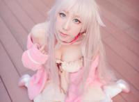 Cosplay福利/白丝绝对领域丝裙少女版Neko COSPLAY