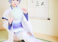 Cosplay福利/白丝绝对领域装蕾姆幼年COSPLAY
