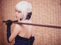 Cosplay福利/黑丝绝对领域性感Fate/Grand Order saber COSPLAY