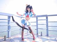 Cosplay福利/lovelive矢泽妮可COSPLAY，海边