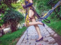 Cosplay福利/旗袍绝对领域のVOCALOID洛天依