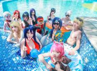 Cosplay福利/英雄联盟泳池派对cosplay