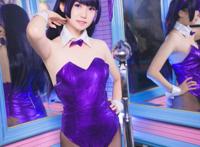 Cosplay福利/我的妹妹哪有这么可爱！ 五更琉璃 黑丝兔女郎cos