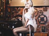 Cosplay福利/伪娘coser的黑丝兔女郎