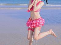 Cosplay福利/可爱妹子矢泽妮可水着COS