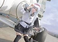 Cosplay福利/清纯萌妹舰娘舰娘伊达COS