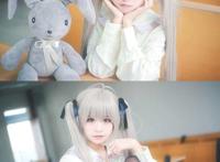 Cosplay福利/萝莉控福利-《缘之空》穹妹校服cosplay