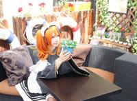 Cosplay福利/甜美萌妹高坂穗乃果女仆装COS