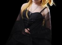 Cosplay福利/《死亡笔记》黑衣吊带裙COS