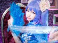Cosplay福利/《VOCALOID》MIKU白丝旗袍COS