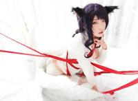 Cosplay福利/《英雄联盟》阿狸同人画版COS