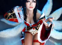 Cosplay福利/LOL九尾妖狐阿狸性感COS