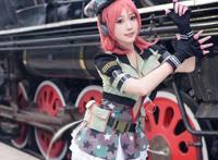 Cosplay福利/西木野真姬军服觉醒COS