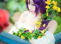 Cosplay福利/啾小妍SAMA东条希长发公主COS