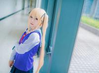 Cosplay福利/清纯萌妹泽村英梨梨制服COS