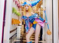 Cosplay福利/《游戏王》黑魔导女孩精美cos