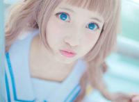 Cosplay福利/可爱萌妹新堂爱校服COS